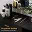 Armoire de salon autoportante avec miroir à DEL, coiffeuse tout-en-un-857731411