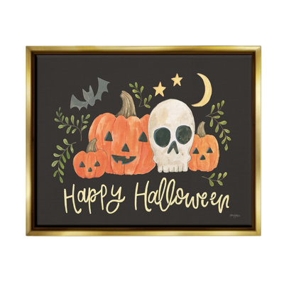 "Whimsical Happy Halloween" par Jenaya Jackson sur toile