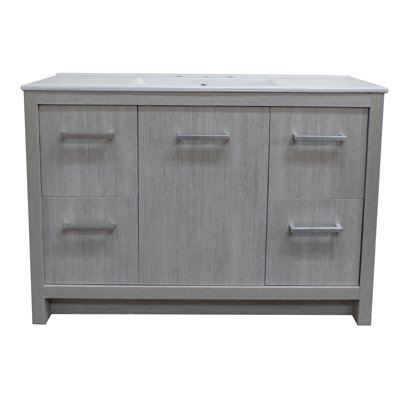 Meuble-lavabo simple 48 po Hildburg