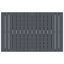 vidaXL Outdoor Dinner Table Folding Anthracite Steel Extension Furniture
