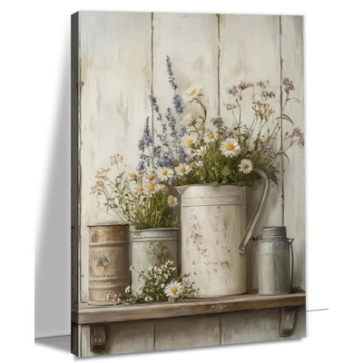 1 Piece Wrapped Canvas Wall Art
