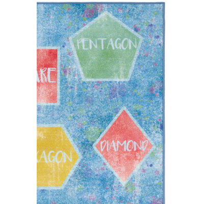 Kids Playhouse 200 Performance Machine Washable Rug
