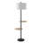 Hokah 62.75'' Black Traditional Floor Lamp