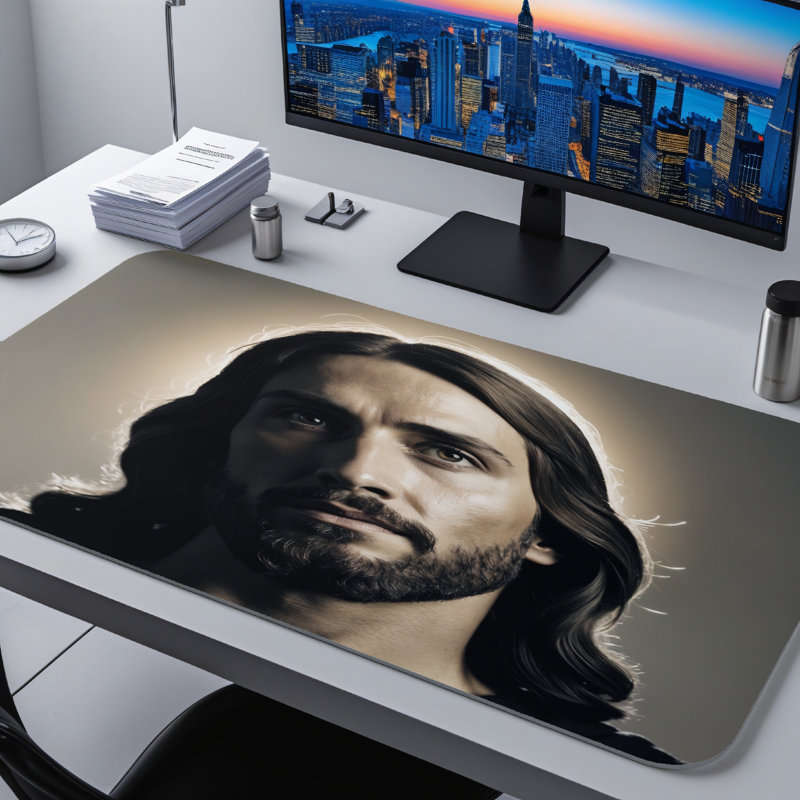 Polyester Desk Pad, 23.6x13.8