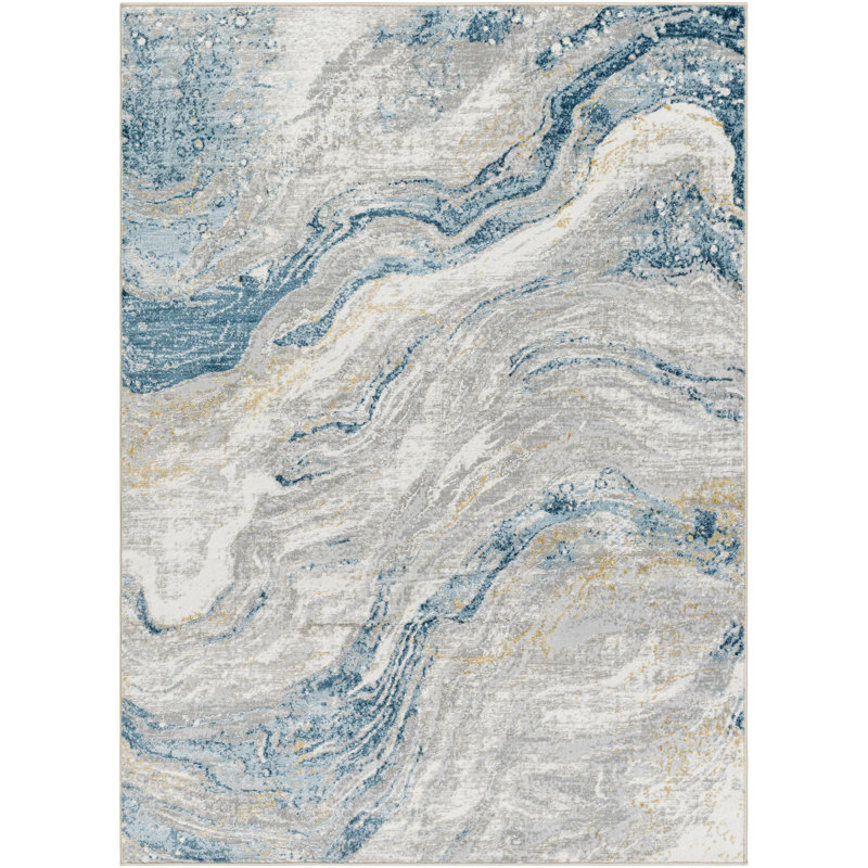 Cynthya Abstract Indoor Rug, Rectangle 5'3" x 7'