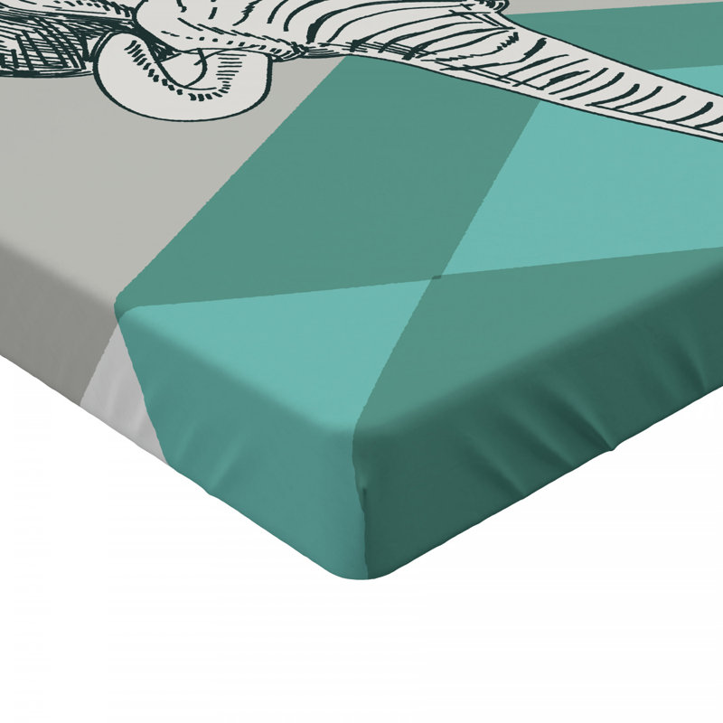 Microfiber Patterned Fitted Sheet, Twin XL Fitted Sheet