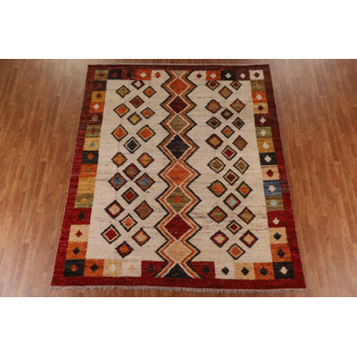 Geometric Moroccan Area Rug 8x10