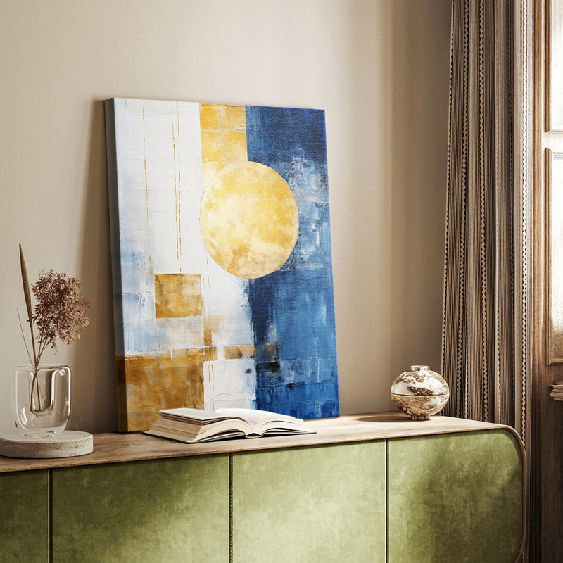 ABSTRACT Series DXXIII  -Premium Gallery Wrapped Canvas -Ready to Hang, 60" H x 40" W