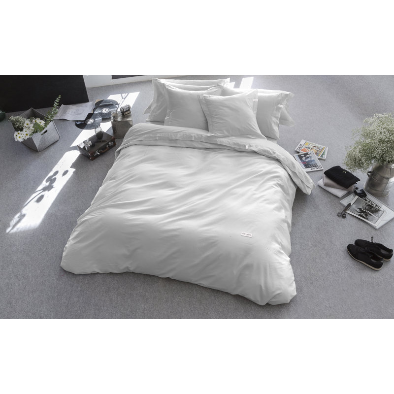 Cottrell Solid Col Duvet Cover, Super King Duvet Cover, White