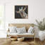 Impression sur toile encadrée sur mesure "Goat I" par Carolee Vitaletti-1048540565