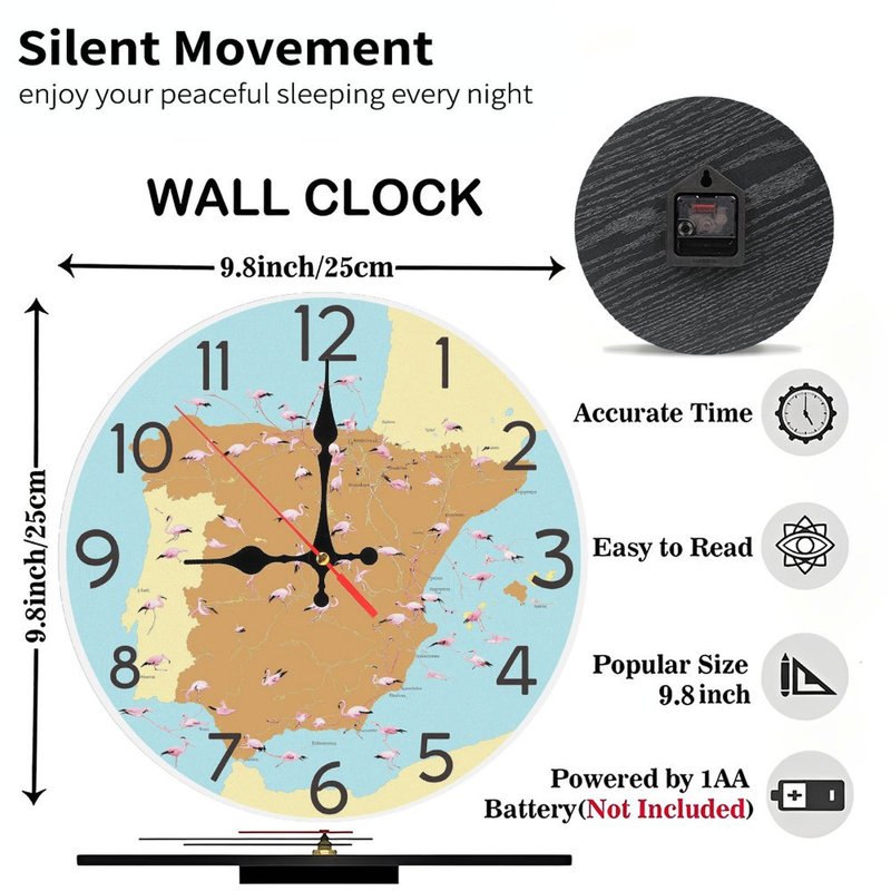 Horloge murale Espagne