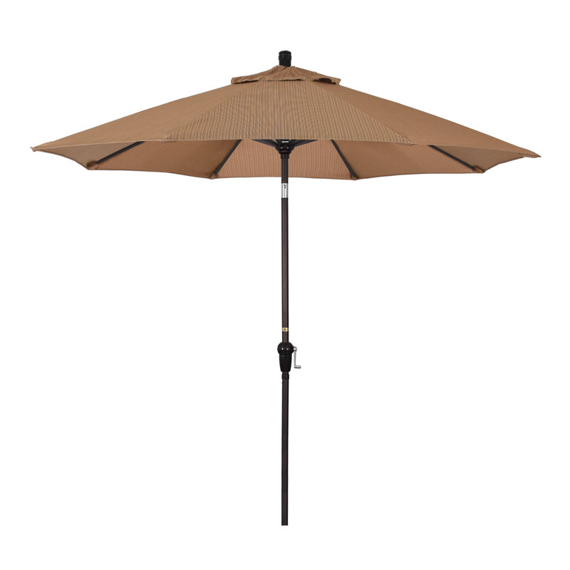 Parasol de marché 9 pi Austan, Performance séquoia de terrasse