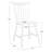 18.11'' H Leather Upholstered Armchair-1631315573