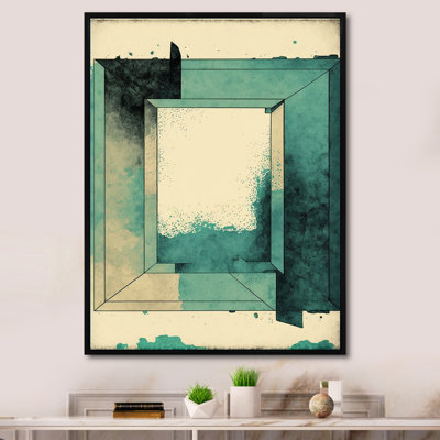 Impression impeccable sur toile, "Perfect imperfections" rétro graphique X