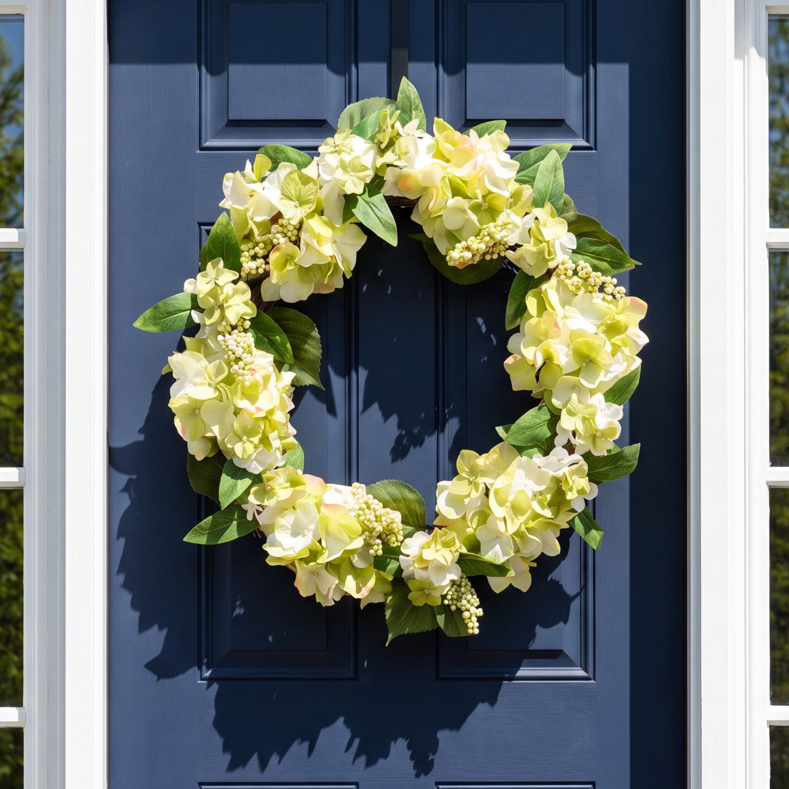 24" Hydrangea Wreath