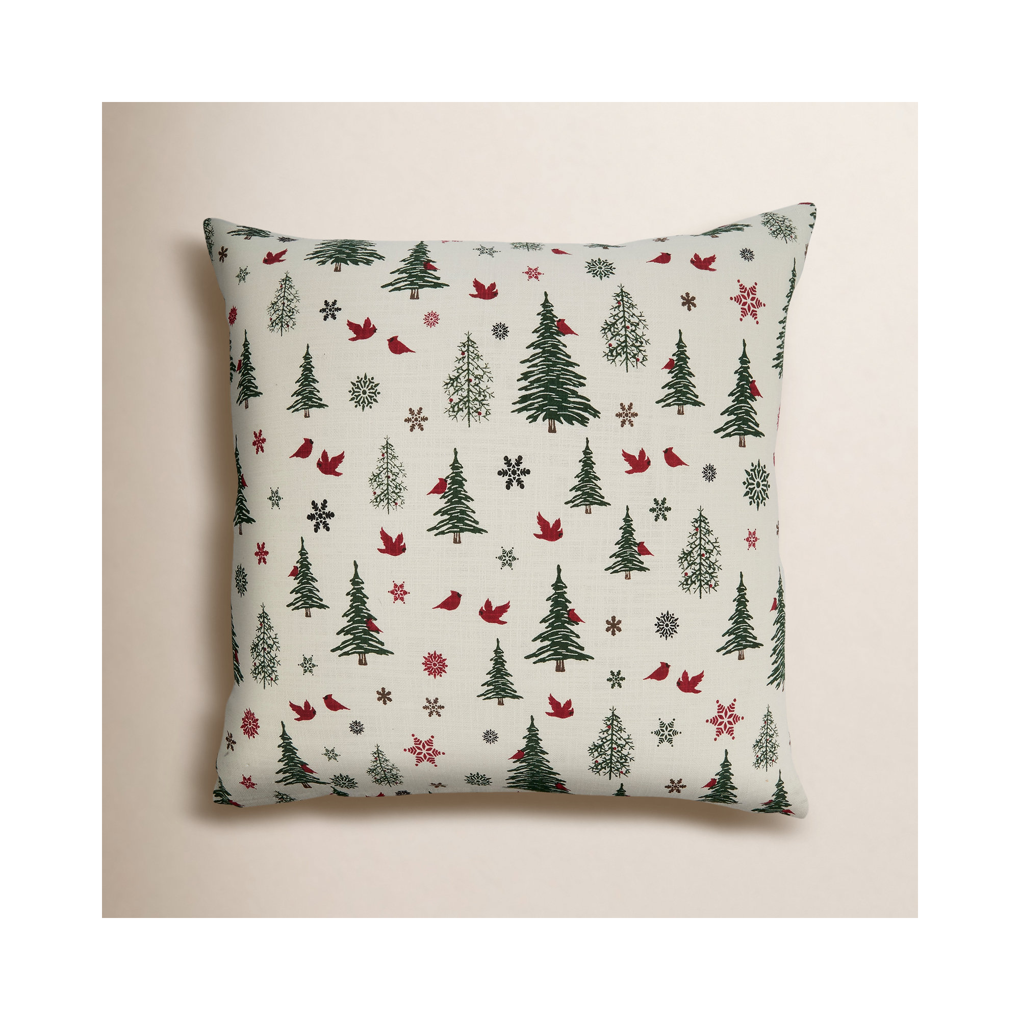 Nadalia Collection Cotton Throw Pillow, Polyester/Polyfill