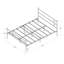 Camarda Metal Bed-535718205-535718203