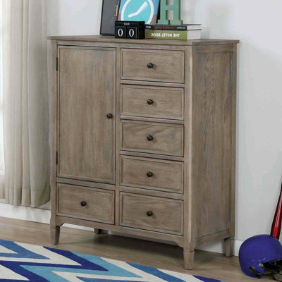 Mobilier de chambre à coucher moderne avec poignée ronde en métal brossé gris chaud
