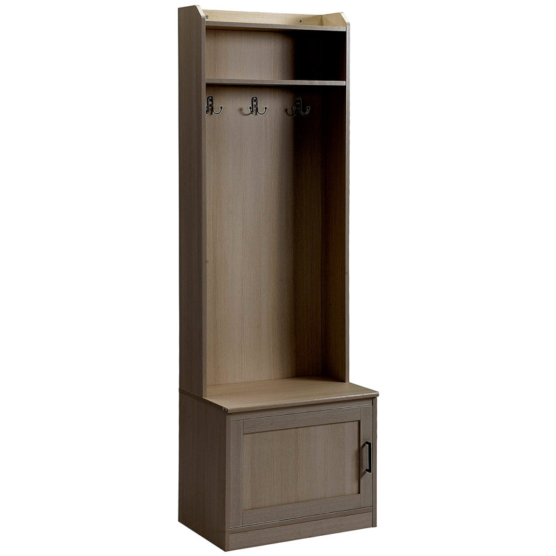 Versatile Hall Tree With Shoe Storage And Coat Rack For Entryways