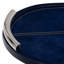 Hayes Leather Tray Oval (Blue)