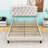Tufted Upholstered Low Profile Platform Bed-1635636874