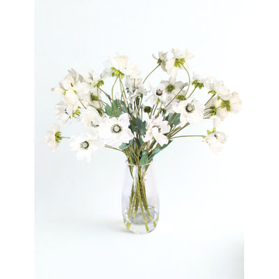 Arrangement blanc anémone