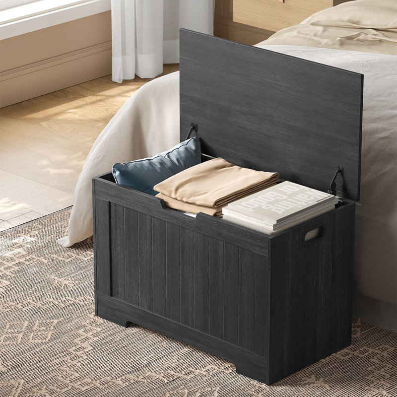 Coffre de rangement, Gris anthracite