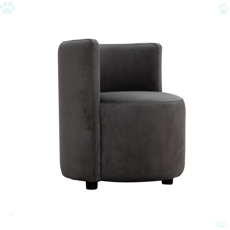 Chaise rembourrée avec dossier et chaise d'appoint pour le salon