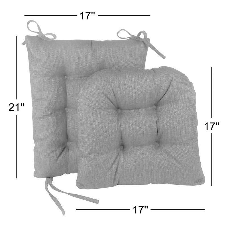 Non-Slip Rocking Chair Cushion Set, Yellow