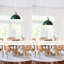 Luminaire suspendu en dôme moderne en métal à 1 lumière de 11,81 po avec interrupteur à brancher pour îlot de cuisine Karinne-481454835