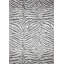 Tapis ivoire / gris à imprimé animal-566291913