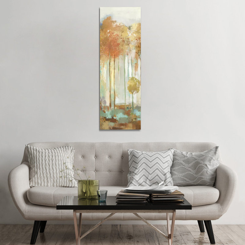 Reproduction d’art sur toile, "The Prelude IV" par Allison Pearce, H 60 po x l 20 po x P 1,5 po, Toile tendue