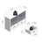 Bustillo 46.1'' W kids 6 -Drawer Dresser-452946422