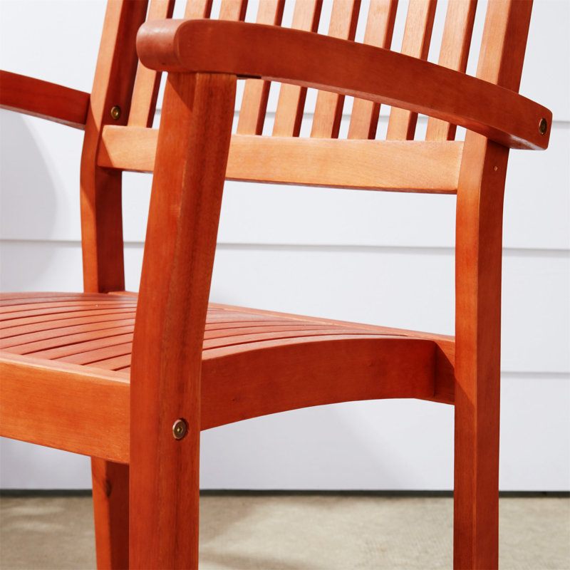 Ensemble de 2 fauteuils de patio Caladesi, Brun