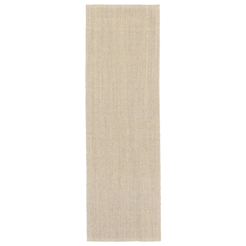 Naturals Sanibel Jute / Sisal Area Rug in White, Rectangle 12' x 15'