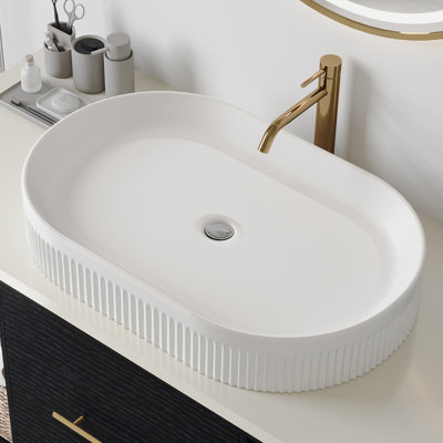 Meuble-lavabo de salle de bain 22,8 po