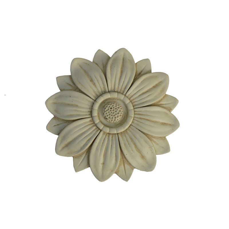 Retenue de rideau à motif de médaillons en forme de fleuron de la collection McMenamins, Ivoire