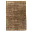 Hand Knotted Area Rug in Gold