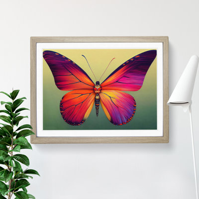 Resplendent Butterfly - Single Picture Frame Painting