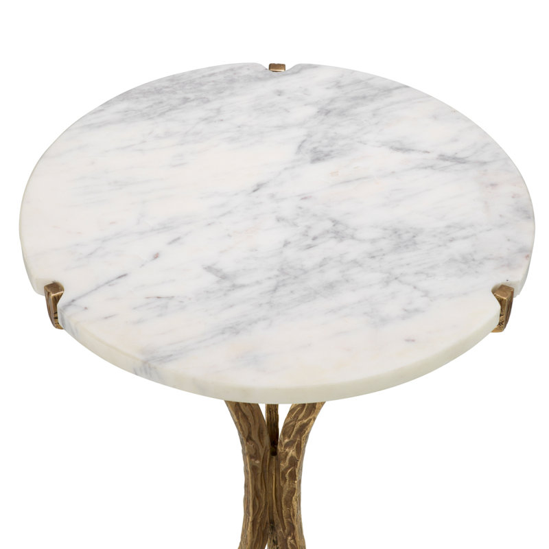 Emmeline Marble End Table
