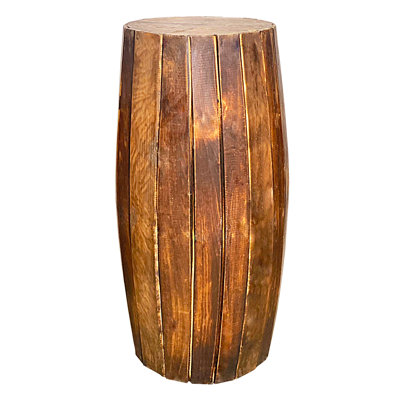 Aubepine Solid Wood Accent Stool