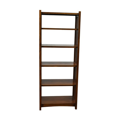 Bibliothèque standard en bois massif H 78 "x l 30" Saucedo