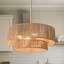 Lustre tambour 4 lumières