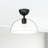 Casoria Glass Semi Flush Mount-66310498