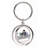 Personalized Admin Assistant, Receptionist - Female Small Spinning Key Chain-106756766