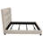 Bevy Bed, Grid Tufted, Sand Brown Polyester Upholstery-115686081