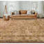 Tapis rectangulaire en laine beige / ivoire / rouge foncé-88943303