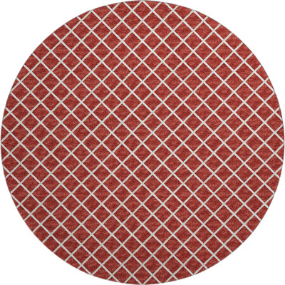 Premium Machine Washable Uran AMF140 Red 2'6" x 3'10" Rug