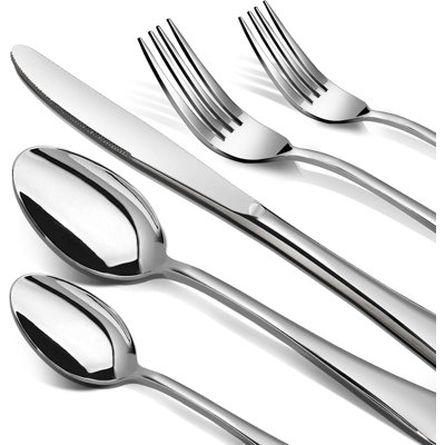 40 Pieces Silverware Set Set for 8