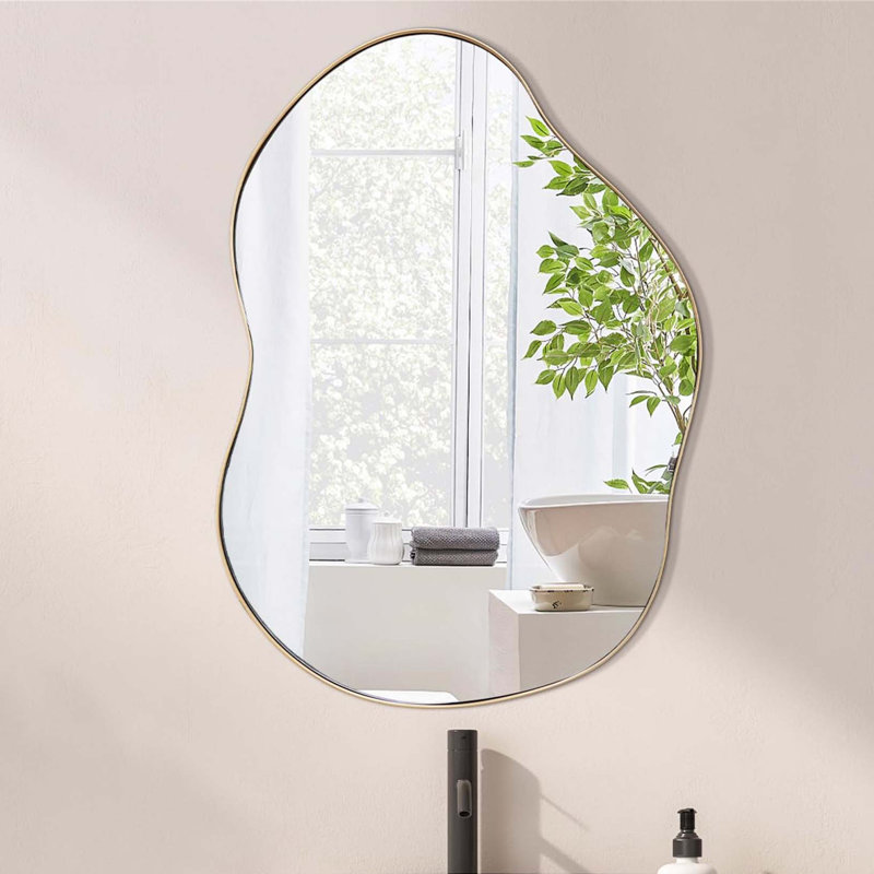 Demetrias Metal Irregular Mirror